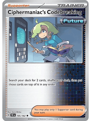 Ciphermaniac's Codebreaking - 145/162 - Uncommon - TEF