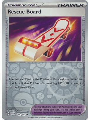 Rescue Board - 159/162 - Uncommon Reverse  - TEF