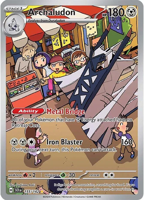 Archaludon - 155/142 - Illustration Rare - SCR 