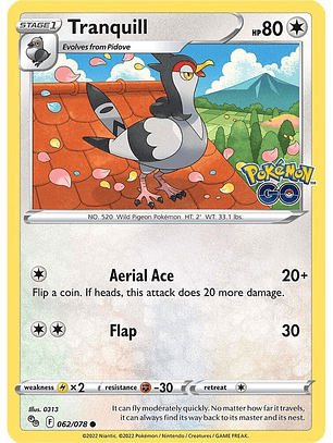 Tranquill - 062/078 - Common - GO