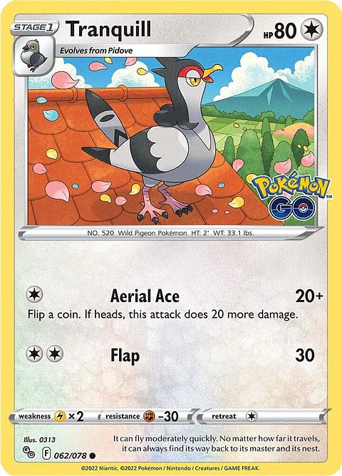 Tranquill - 062/078 - Common - GO