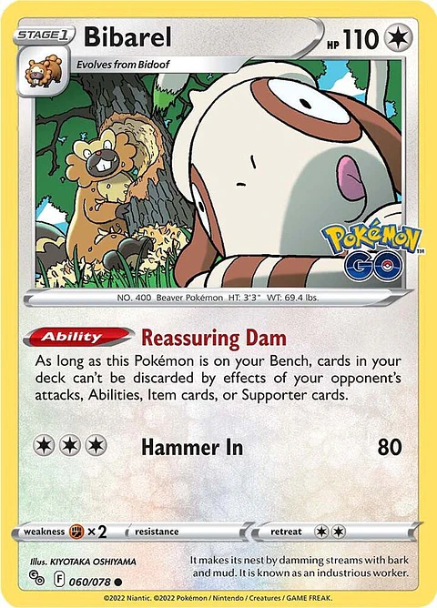 Bibarel - 060/078 - Common - GO 