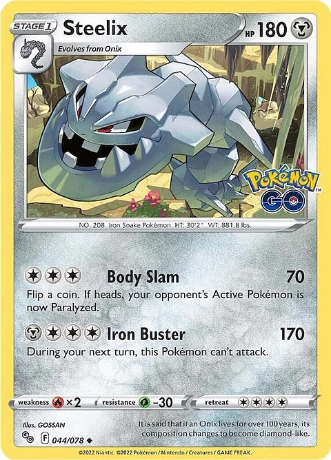 Steelix - 044/078 - Uncommon - GO