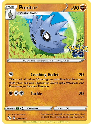 Pupitar - 038/078 - Uncommon - GO 