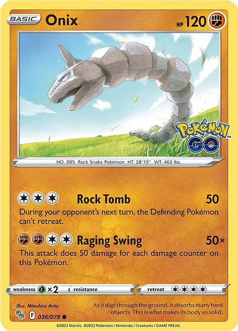 Onix - 036/078 -Common - Go