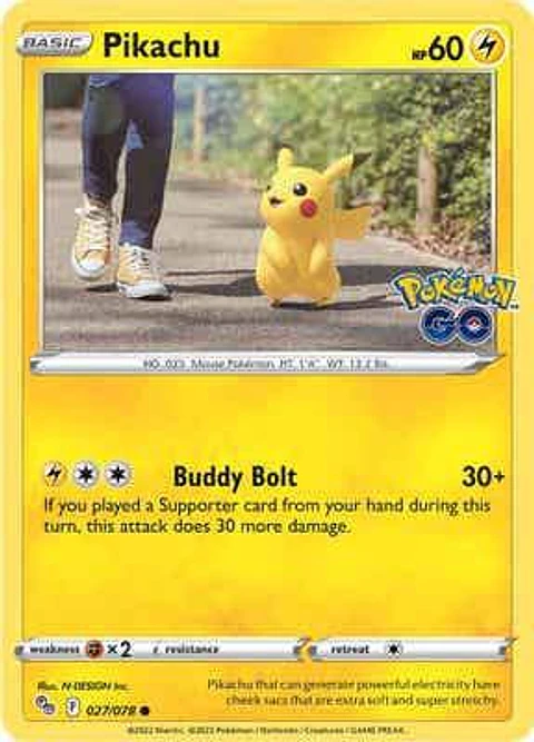 Pikachu - 027/078 - Common - Go