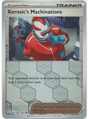 Xerosic's Machinations - 064/064 - Uncommon Reverse Holo - Go