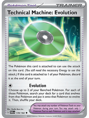 Technical Machine: Evolution - 178/182 - Uncommon - Par