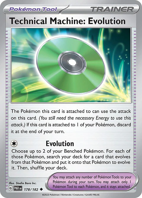 Technical Machine: Evolution - 178/182 - Uncommon - Par