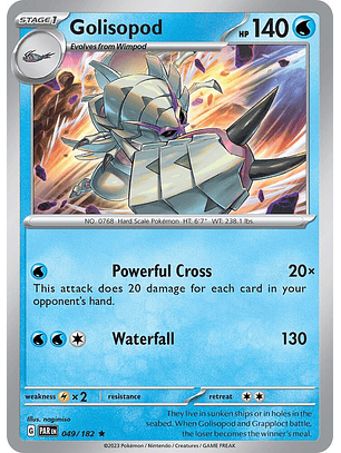 Golisopod - 049/182 - Rare - Par