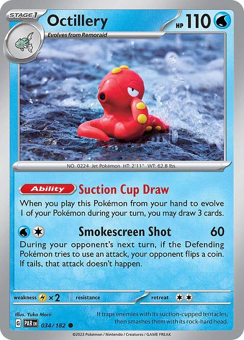 Octillery - 034/182 - Common - Par