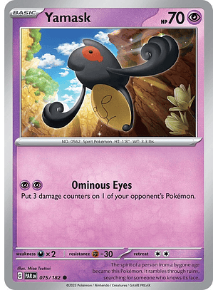 Yamask - 075/182 - Common - Par