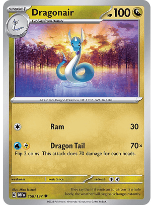Dragonair - 158/197 - Uncommon - Obf