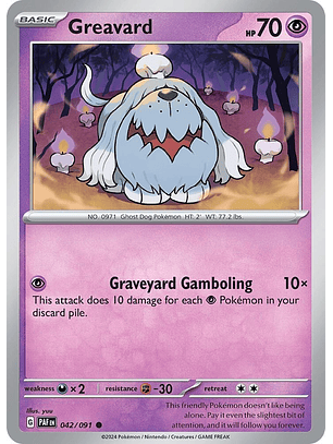 Greavard - 042/091 - Common - Paf