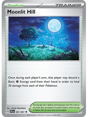 Moonlit Hill - 081/091 - Uncommon - paf