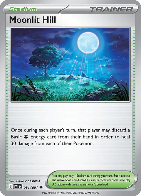 Moonlit Hill - 081/091 - Uncommon - paf