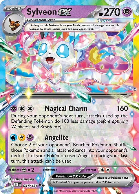 Sylveon ex - 041/131 - Double Rare - PRE