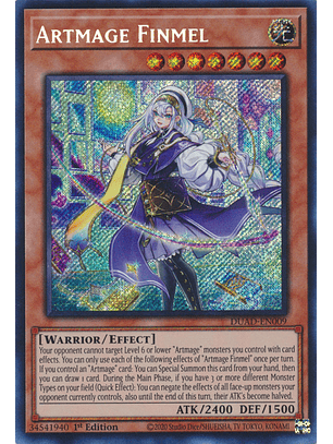 Artmage Finmel - DUAD-EN009 - Secret Rare 