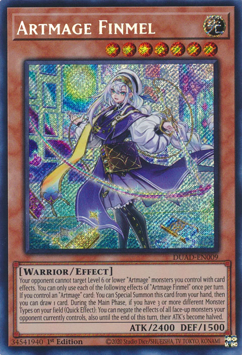 Artmage Finmel - DUAD-EN009 - Secret Rare 