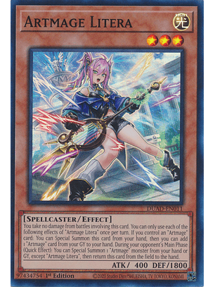 Artmage Litera - DUAD-EN011 - Super Rare