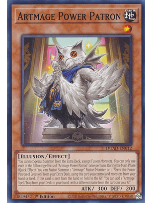 Artmage Power Patron - DUAD-EN012 - Common 