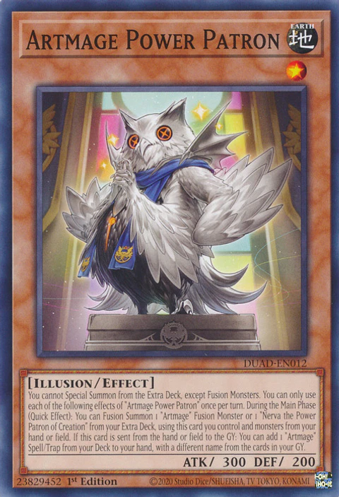 Artmage Power Patron - DUAD-EN012 - Common 