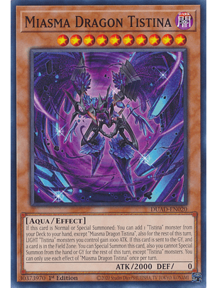 Miasma Dragon Tistina - DUAD-EN020 - Common 