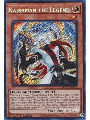 Kaibaman the Legend - DUAD-EN021 - Secret Rare