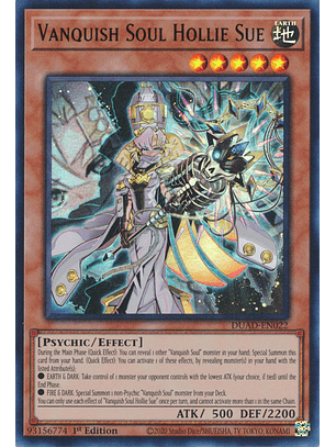 Vanquish Soul Hollie Sue - DUAD-EN022 - Ultra Rare 