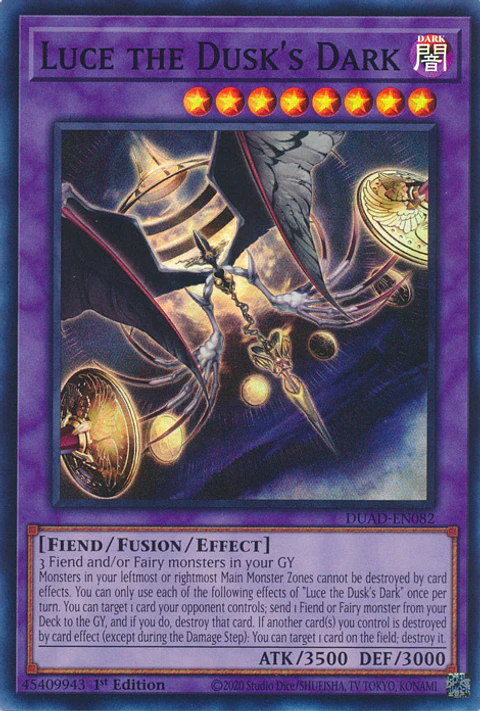 Luce the Dusk's Dark - DUAD-EN082 - Super Rare 