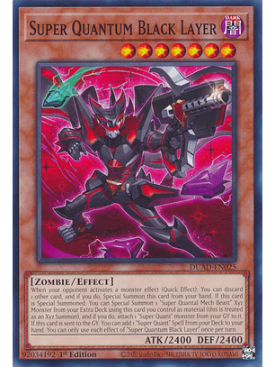 Super Quantum Black Layer - DUAD-EN025 - Common 