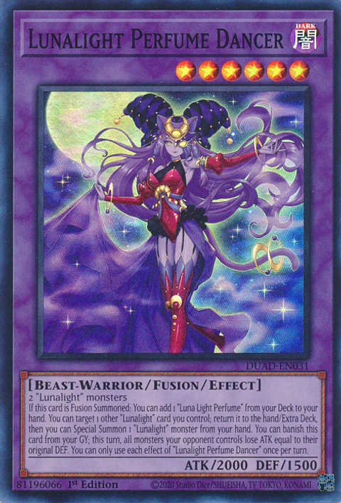 Lunalight Perfume Dancer - DUAD-EN031 - Super Rare 