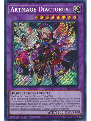 Artmage Diactorus - DUAD-EN032 - Secret Rare 