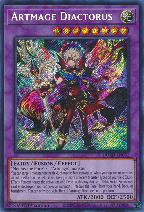 Artmage Diactorus - DUAD-EN032 - Secret Rare 