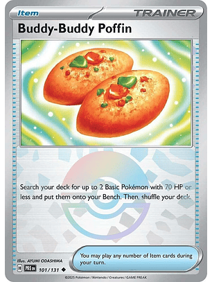 Buddy-Buddy Poffin - 101/131 - Uncommon - PRE 