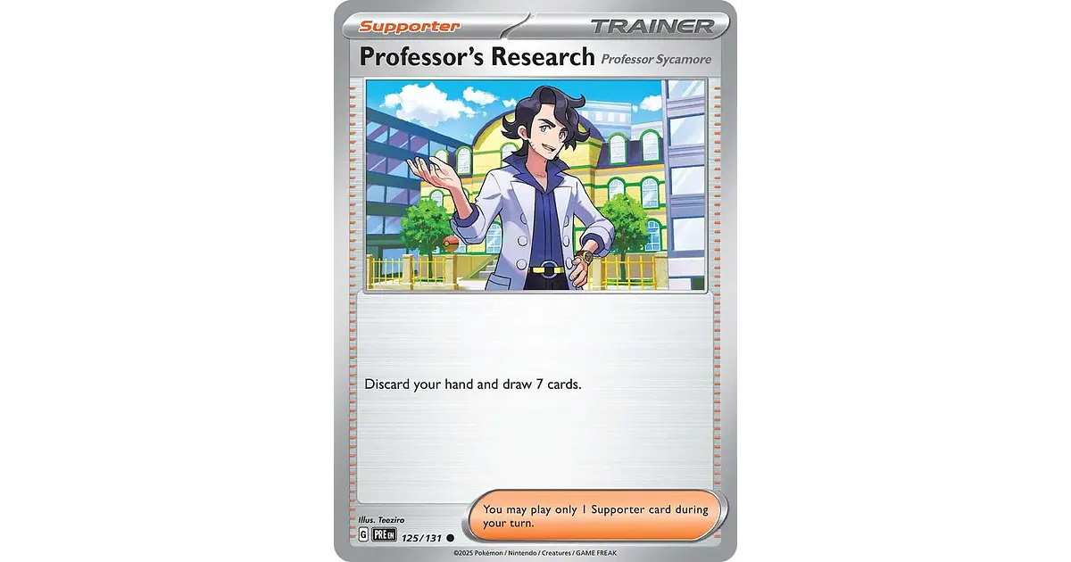 Professor's Research (Professor Sycamore) - 125/131 - Common