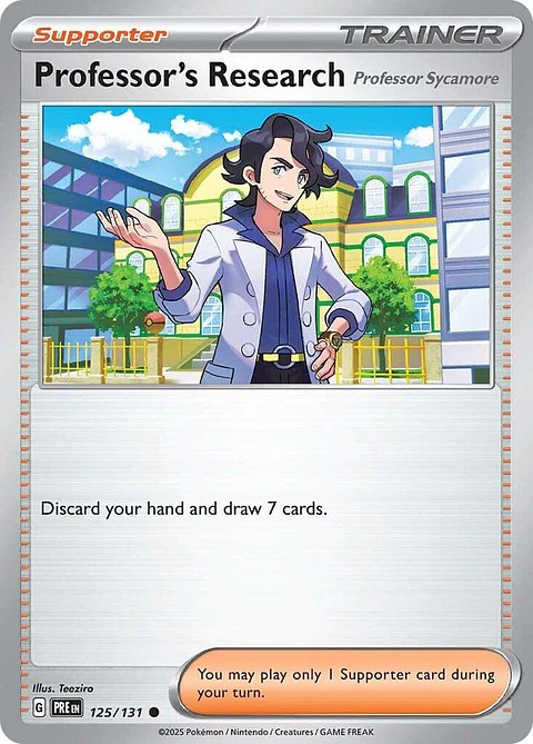 Professor's Research (Professor Sycamore) - 125/131 - Common - PRE 