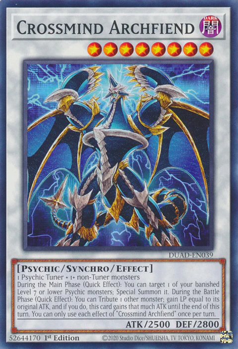 Crossmind Archfiend - DUAD-EN039 - Common 