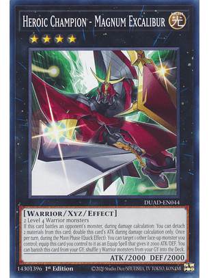 Heroic Champion - Magnum Excalibur - DUAD-EN044 - Common 