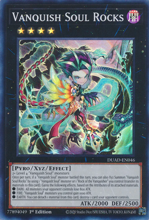 Vanquish Soul Rocks - DUAD-EN046 - Super Rare 