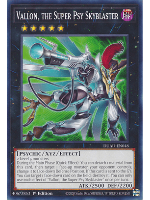 Vallon, the Super Psy Skyblaster - DUAD-EN048 - Common 