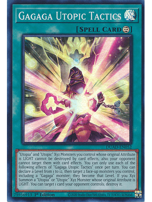 Gagaga Utopic Tactics - DUAD-EN052 - Super Rare 