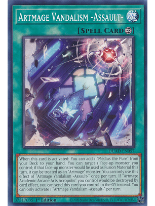 Artmage Vandalism - Assault - DUAD-EN057 - Common 