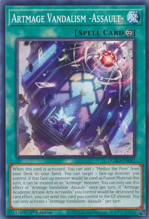Artmage Vandalism - Assault - DUAD-EN057 - Common 
