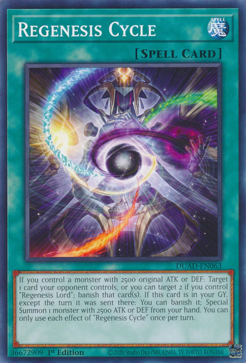 Regenesis Cycle - DUAD-EN063 - Common 
