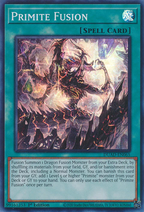 Primite Fusion - DUAD-EN065 - Super Rare 