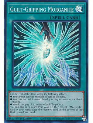 Guilt-Gripping Morganite - DUAD-EN070 - Super Rare 