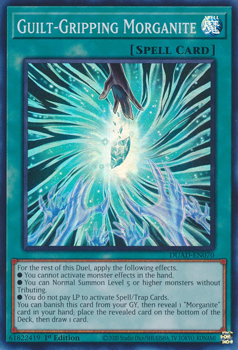 Guilt-Gripping Morganite - DUAD-EN070 - Super Rare 