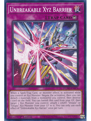 Unbreakable Xyz Barrier - DUAD-EN074 - Common 