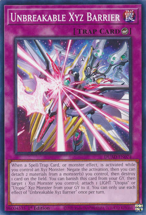 Unbreakable Xyz Barrier - DUAD-EN074 - Common 